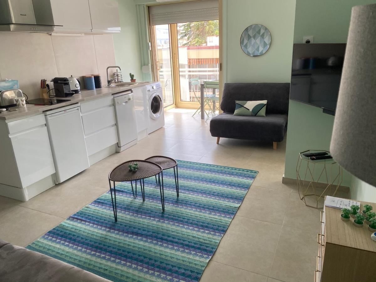 קאן Appartement Rooftop, Premiere Ligne, Vue Mer, 50M De Plage Du Midi מראה חיצוני תמונה